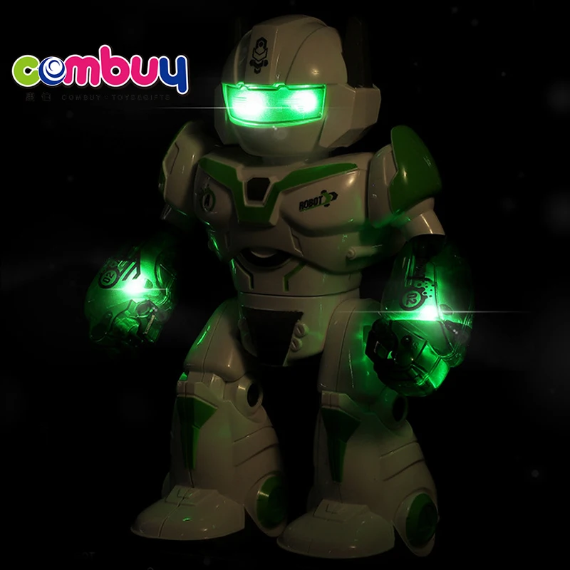 Walking fighting 360 degree rotation smart electric toy robot
