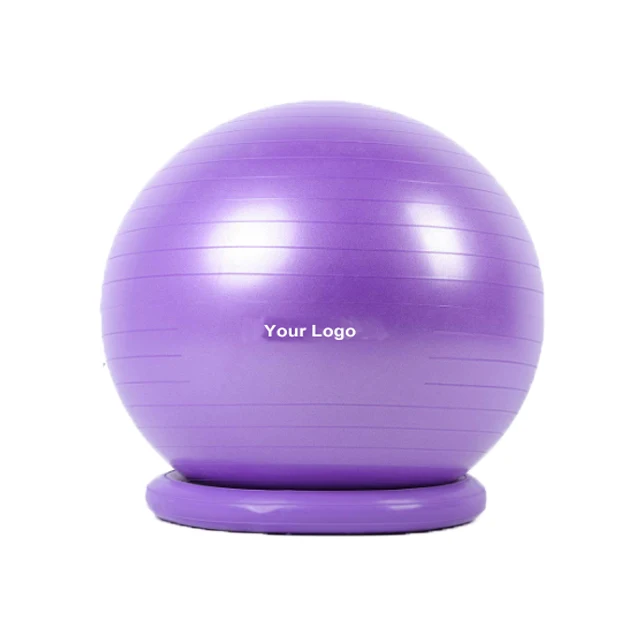 Yoga ball with cover and handle yoga massage ball yoga ball chair