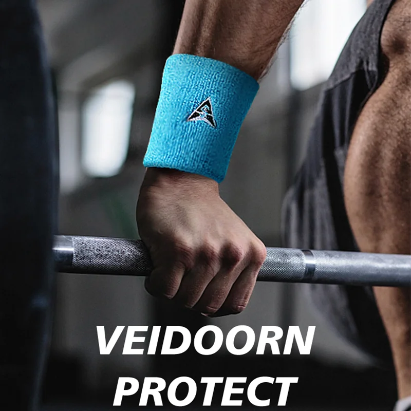 Latest Design Compression Wrist Sleeve Customize Elastic Fiber Wrist Brace for Men Women Quick Dry Sweatbands Support