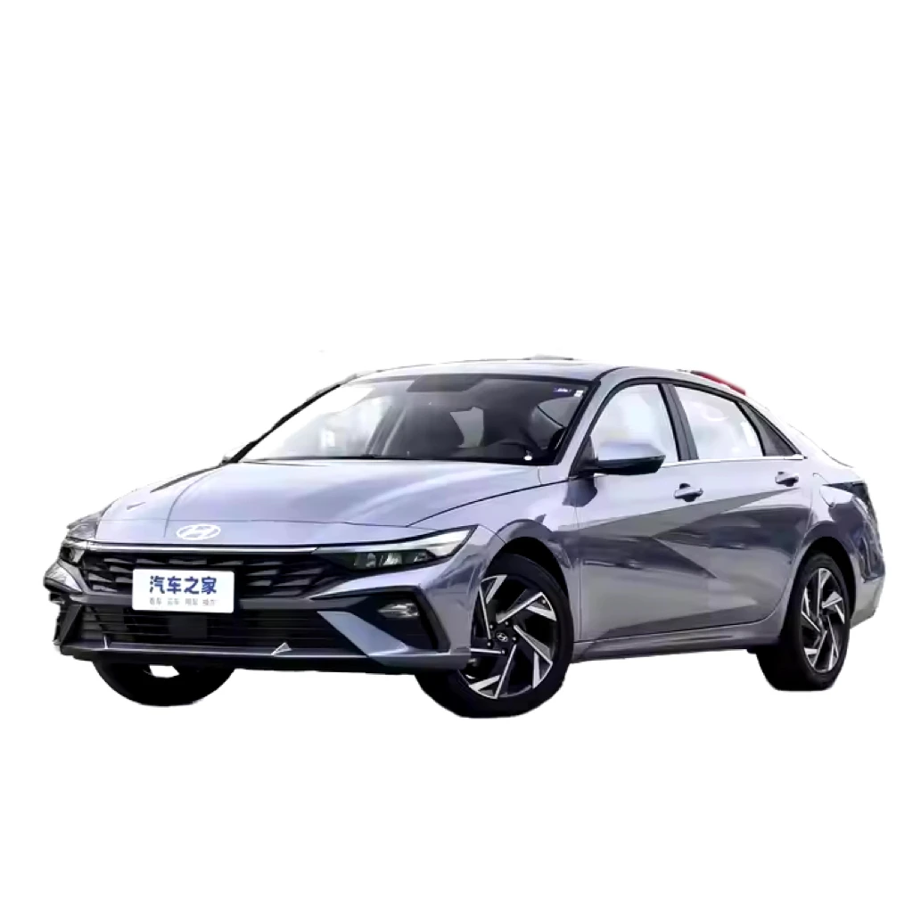 Elantra 1.5L CVT Элитный газовый автоматический турбонаддув компактный седан 2023 Топ флагманская версия топливных автомобилей б/у новый автомобиль