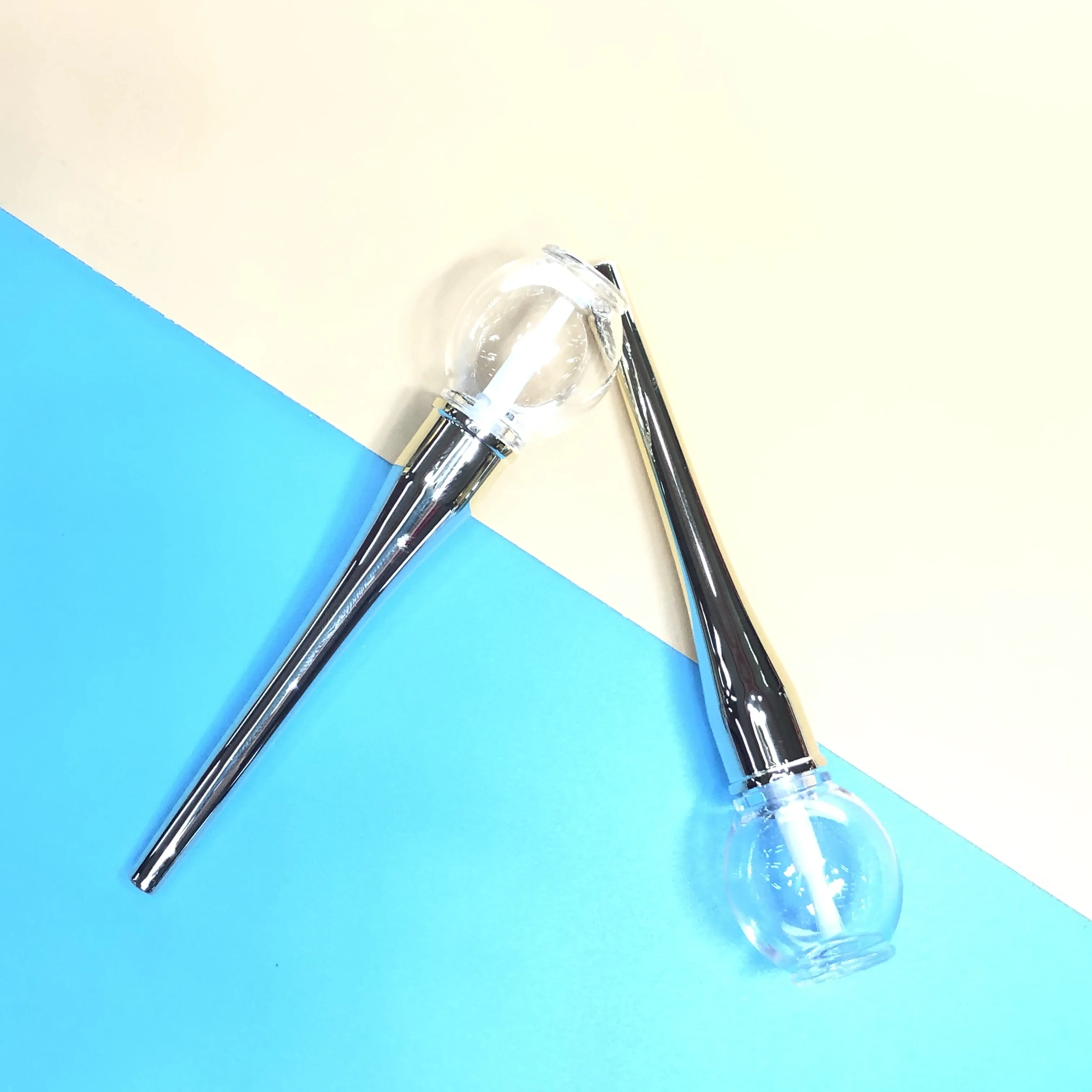 Custom cosmetics lollipop lip gloss tube container lipgloss packaging lipgloss tube