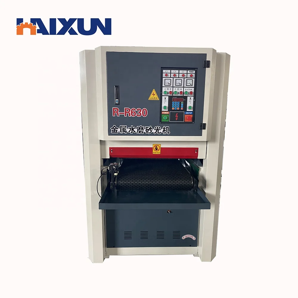 Manufacturer metal grinding machine Flat sander abrasive belt sanding Plane polishing machine