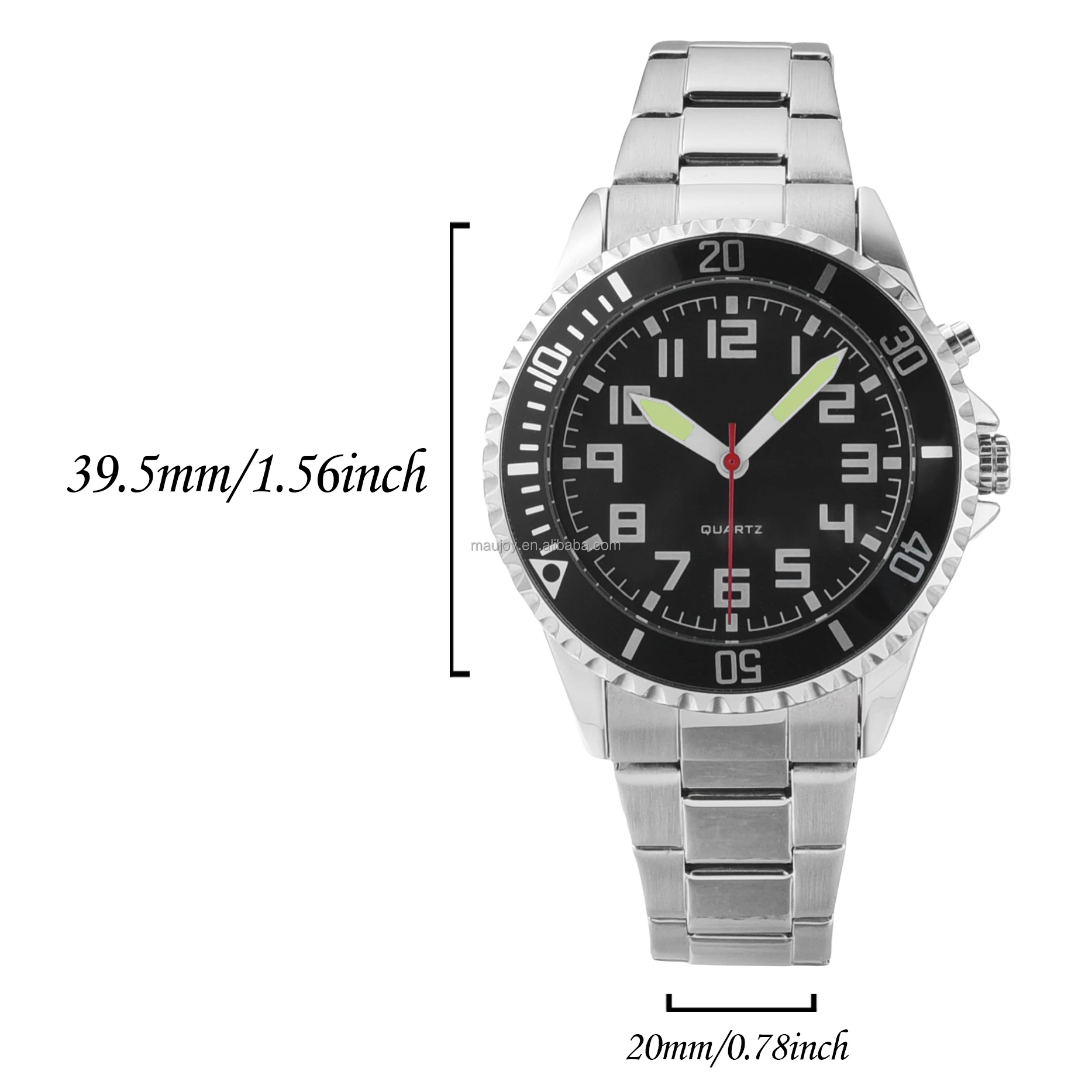 Germany Spanish English Talking Watch Jumbo Number Analog Watch for The Blind Visually Impaired Seniors