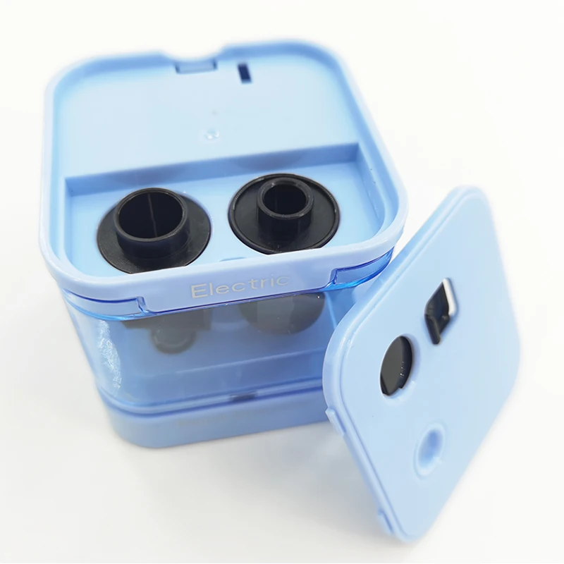 6-8mm 8-12mm battery double hole plastic pencil sharpener School pencil sharpener suitable for students and office workers