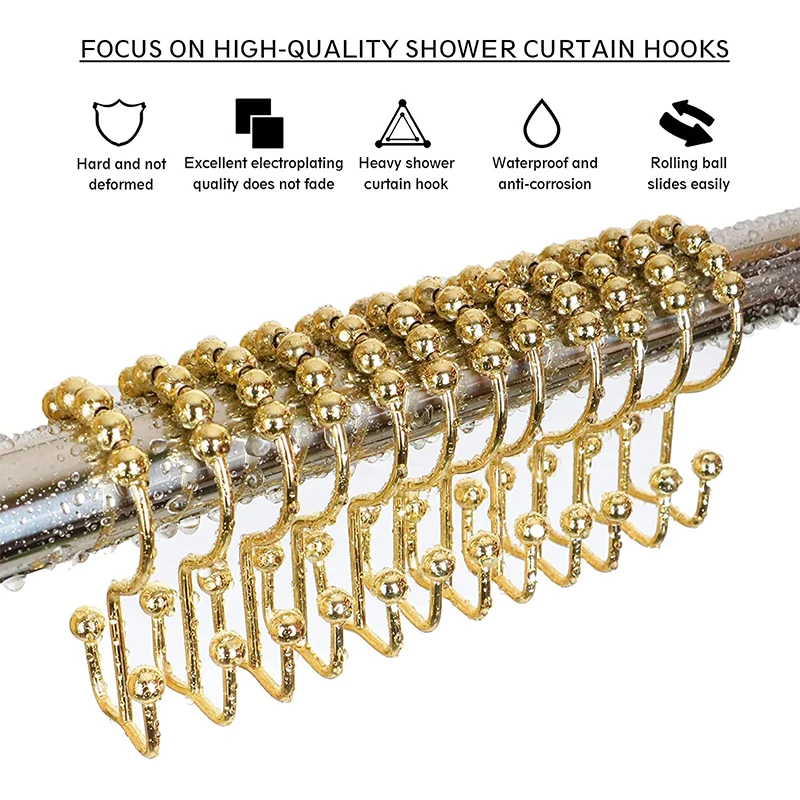 Multifunction Customization Bathroom Curtain Rod Small Shower Bathroom Hanger Rod For Shower Curtain