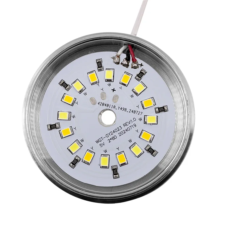 USB Night Light Three Color Temperature 5v Rv Light Puck Light Puck Light Wine Cooler Closet Light ultra Thin Led Cabinet Light