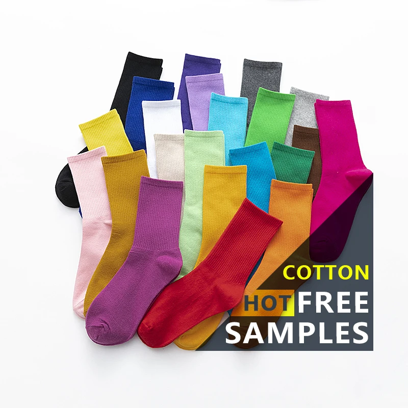 Мужские хлопковые носки с сублимационной печатью логотипом на