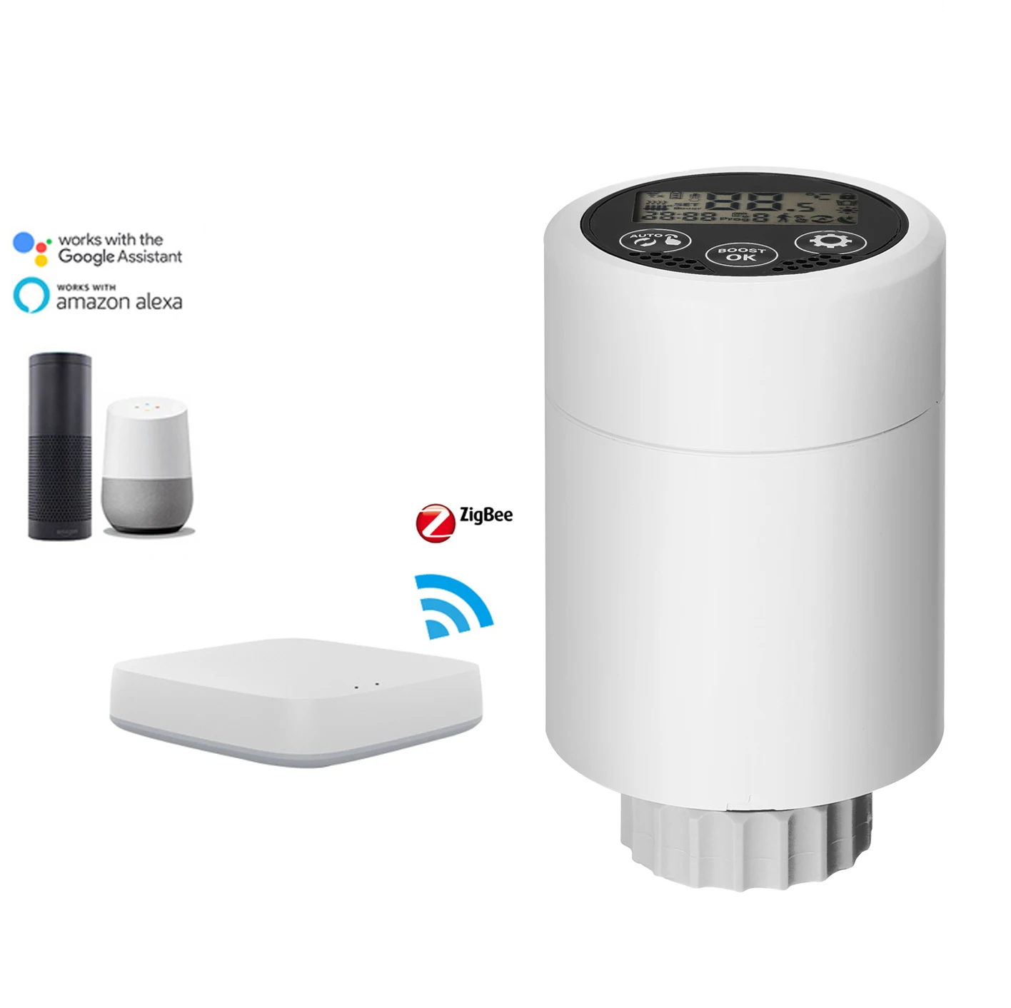 Smart radiator thermostat Programmable Thermostat TRV ZigBee