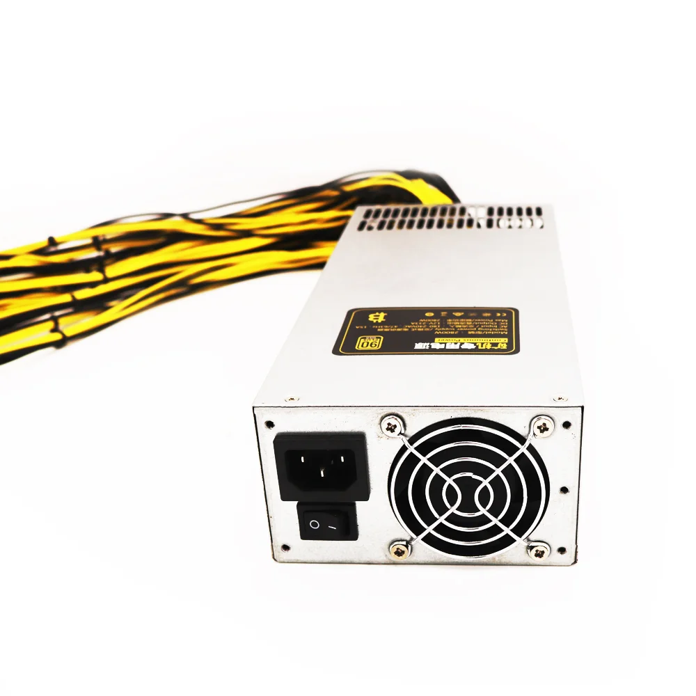  Высоковольтный блок питания ASIC 2400 Вт 2U для майнинга