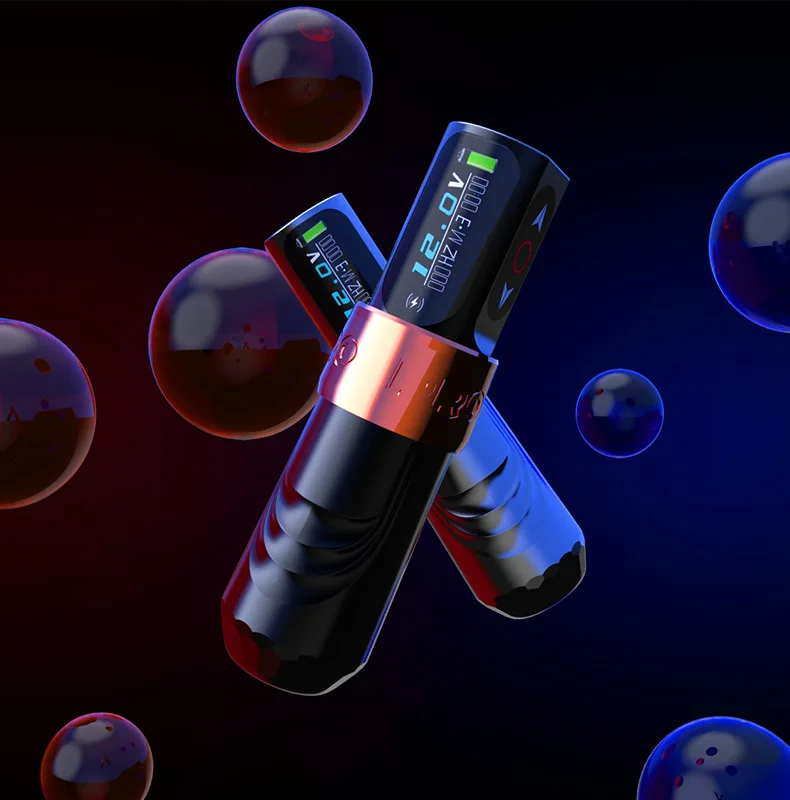 POPEIRONS Max PRO tattoo machine pen Stroke 4.0mm Supply Permanent Battery Capacity 2000mAh rotary tattoo pen