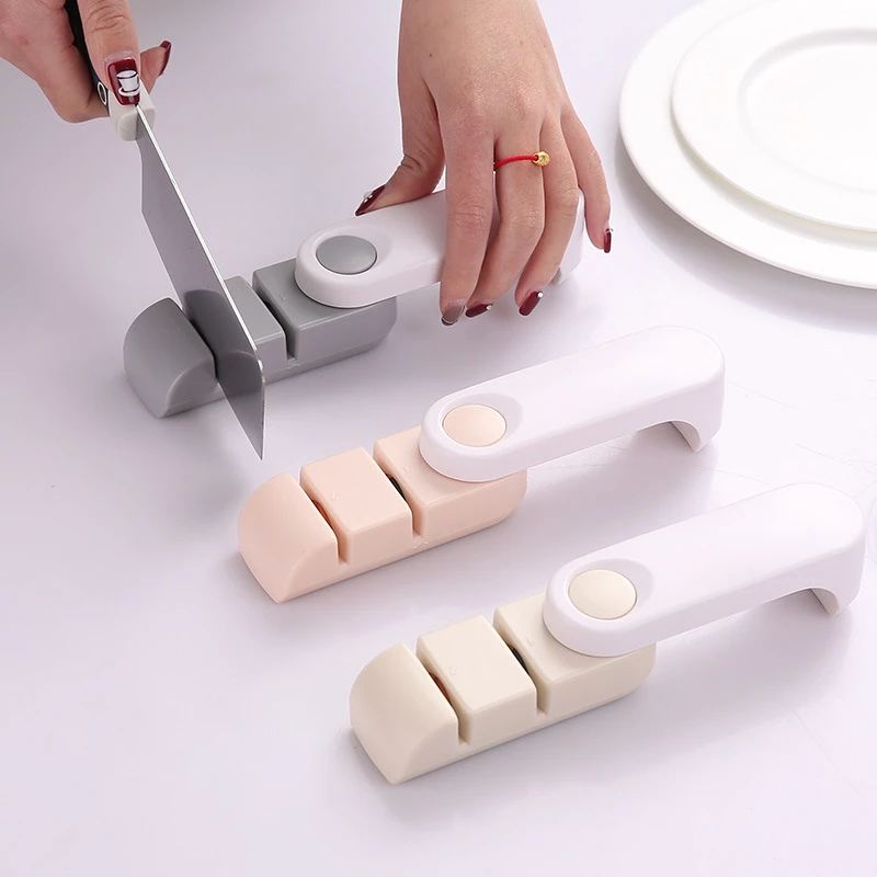 Two-stage Sharpening Rod Quick Sharpening Stone Small Kitchen Special Tools For Household Chopper Sharpeners