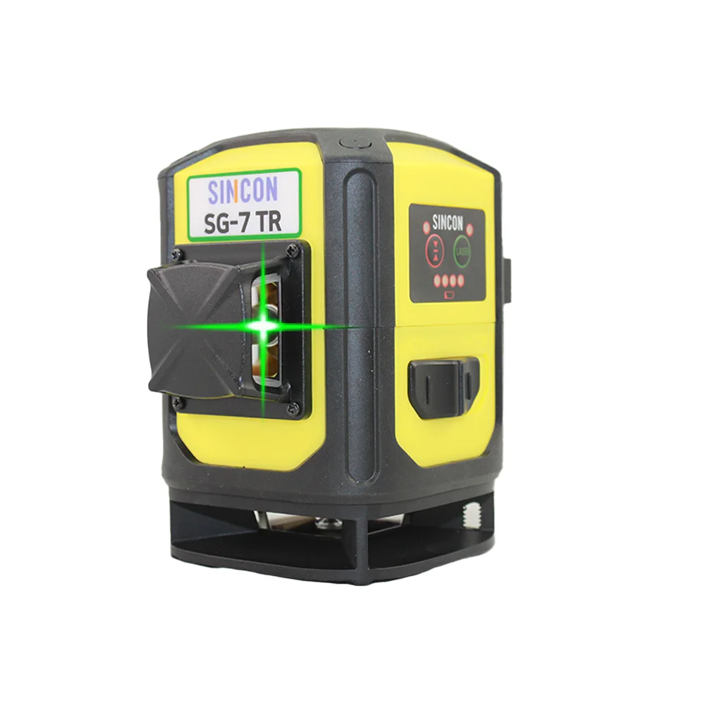 Lazer Level Green Beam Laser Cross 12 Line Self Leveling 3d Auto Rotary Construction Nivel Laser Level 360 Degree Machine Tool