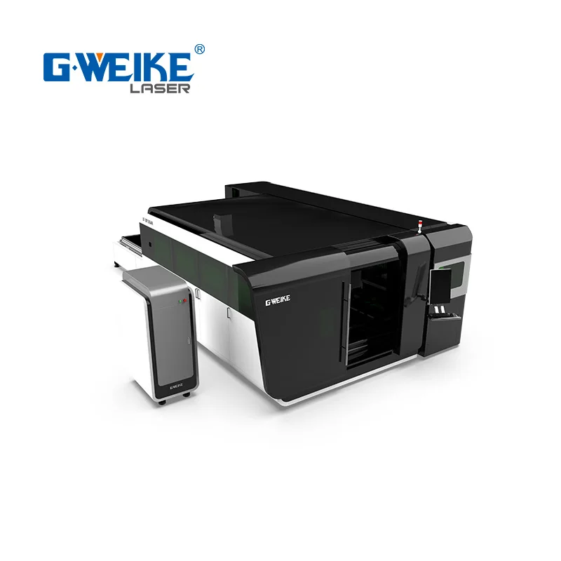 Gweike LF3015GAR Dual Use Saving Money Fiber Laser Cutting Sheet And Tube Machine Carbon Steel Aluminum