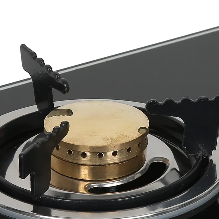 3 Burner Glass Top 130mm Big Burner Gas Stove Lpg GAS Cooker