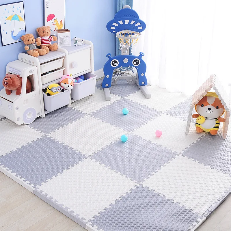 Foam Play Mat Interlocking Playmat Tiles Floor Mat Tiles Kids Puzzle Exercise Gym Mats