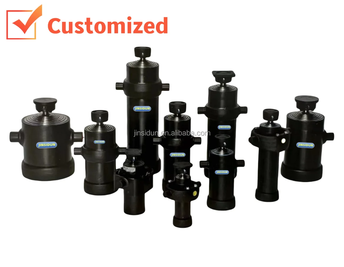 Hydraulic Cylinder for Trailer, Dump Truck, Multistage, Telescopic, Tipping Cylinder, Customized, 3, 4 , 5, 6, Stages,