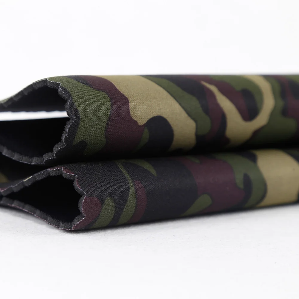 Factory Wholesale Custom Sublimation SBR Wetsuit Material Neoprene Rubber Sheet 2mm 3mm 5mm Printed Neoprene Fabric