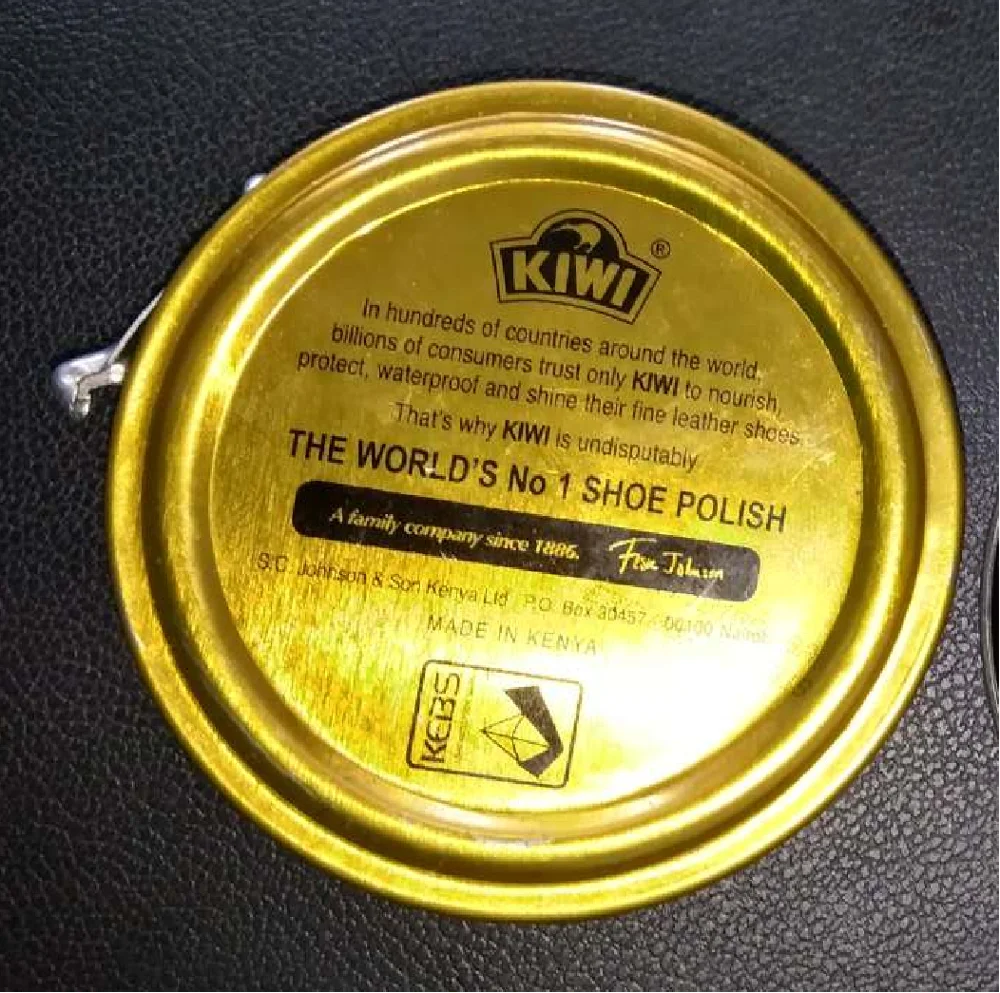 40ml 32g Black  shoeshine for leather shoe polish shinning brand KIWI