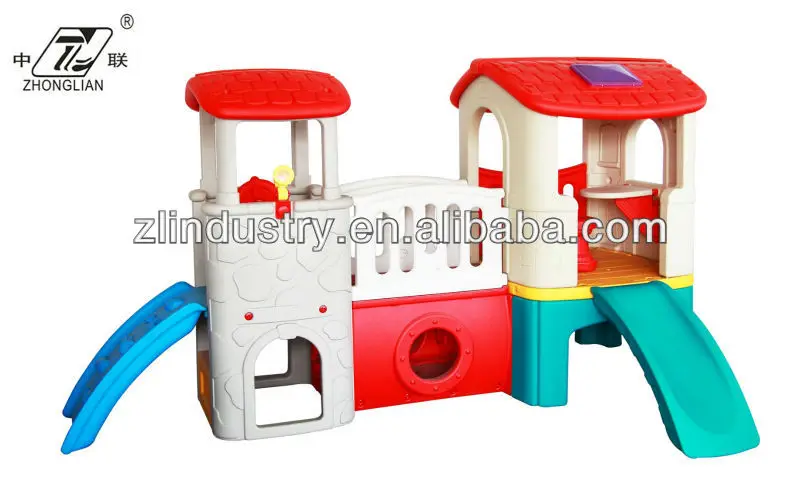 Colorful PE Plastic Playhouse for Kids Indoor and Outdoor Furniture for home,Park, Hotel and School Use