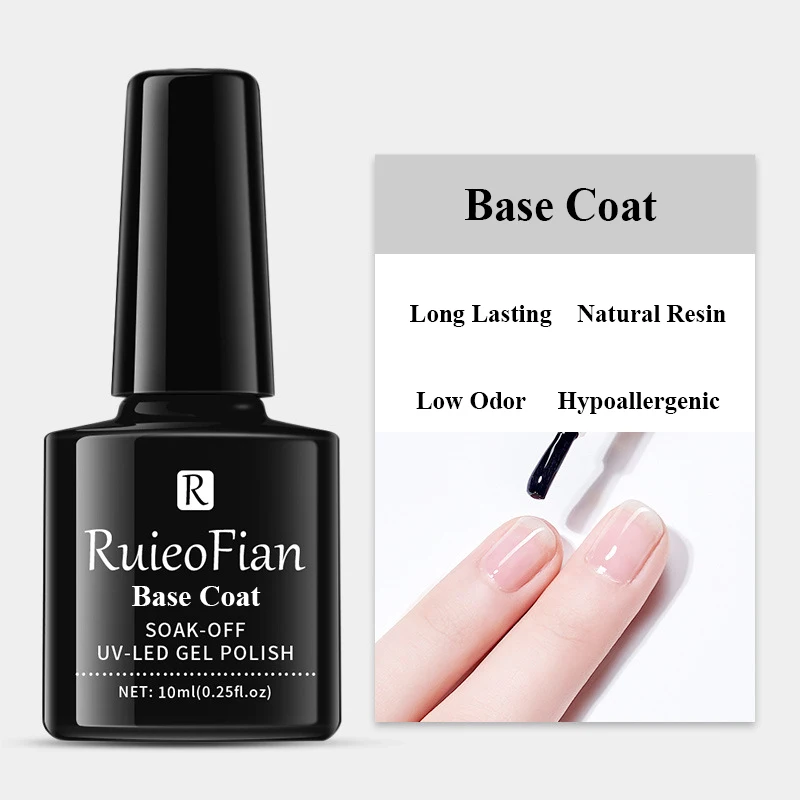 Wholesale Function Nail Primer Base Coat Top Coat Gel For Nail Art Uv Polish Soak-Off Gel Nail