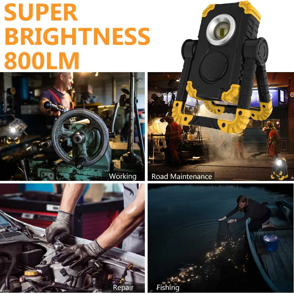 bluetooth speaker car work working light