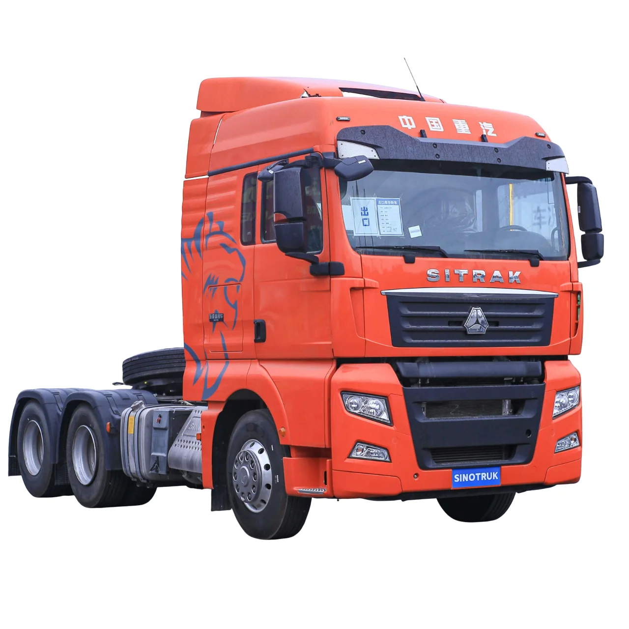 Гарантия качества Sitrak G7 6x4 грузовик прицеп 10 колес 40 тонн тягачи
