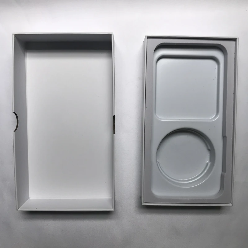 Exquisite and safe paper mobile phone storage box for 14 pro max mobile phone protection box for 14 plus dummy phone model in it