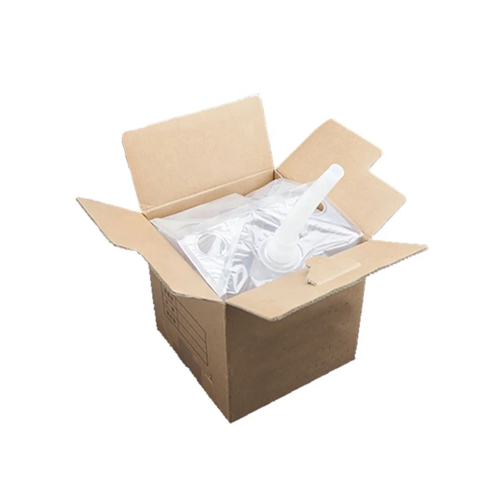 Support customized  cheertainer of sodium hypochlorite/alcohol disinfectant/cleaning agent flexible plastic folding liquid bag