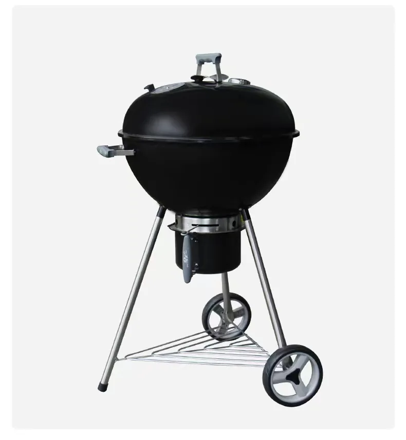 Ceramic electrophoretic apple stove can smoldering commercial portable charcoal barbecue grill