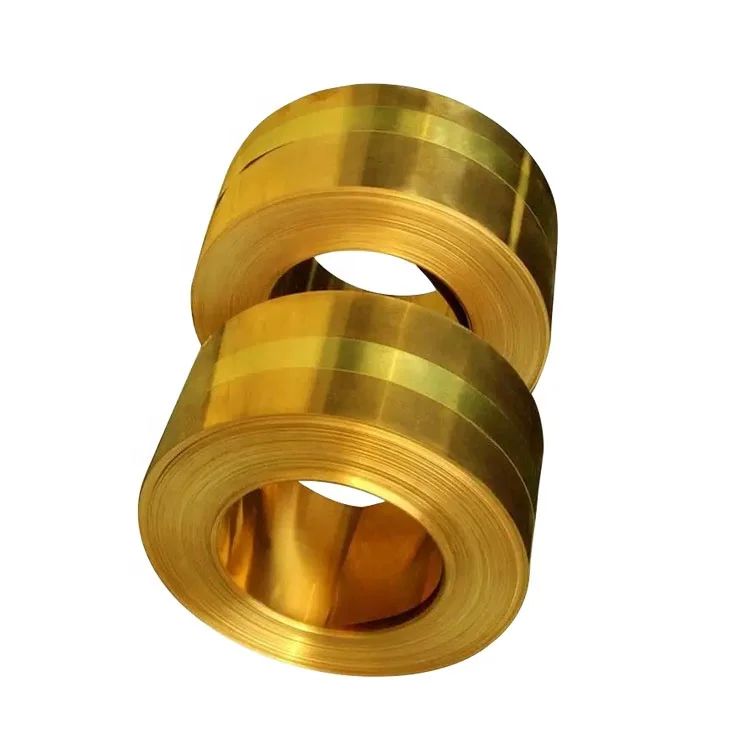 C22000 C26000 C26800 C27200 C28000 C11000 Thin 1mm 2mm Thickness Brass Copper Strip For Decoration