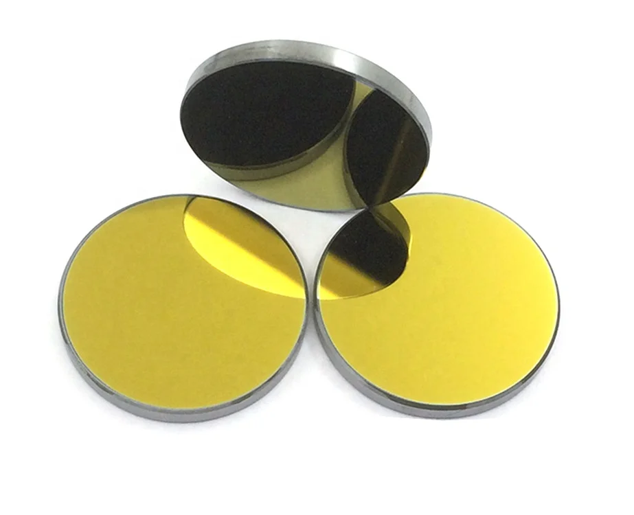 Gold Coated Dia 19.05mm Co2 Laser Optical Si Mirror Reflective Mirror for CO2 Laser Head Cutting Engraving Machine