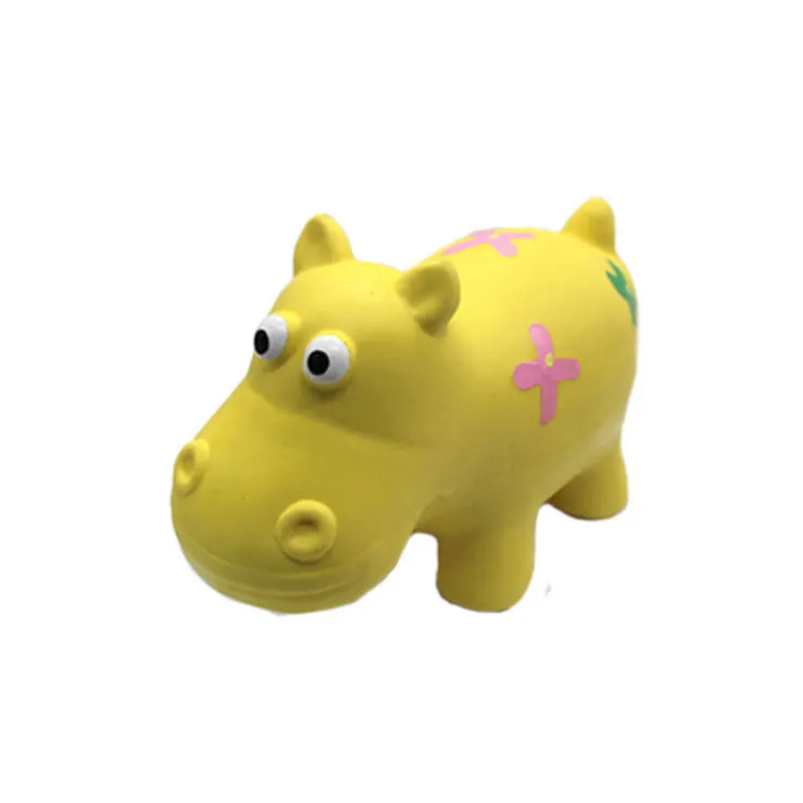 Lovely pig shapes ultra-durable Innovational Latex Chewing Dog Toys