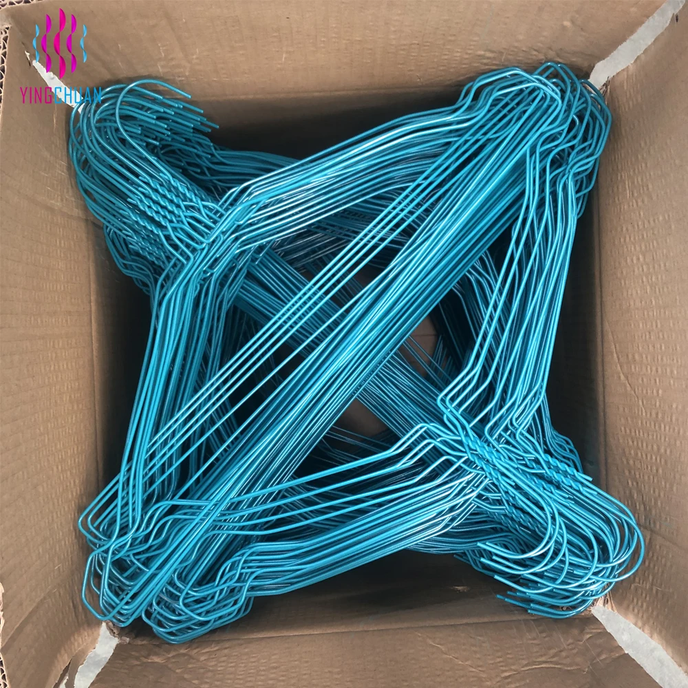 Disposable Laundry Wire Clothes Hangers Portable Bulk Wire Coat Hangers for Clothing Store