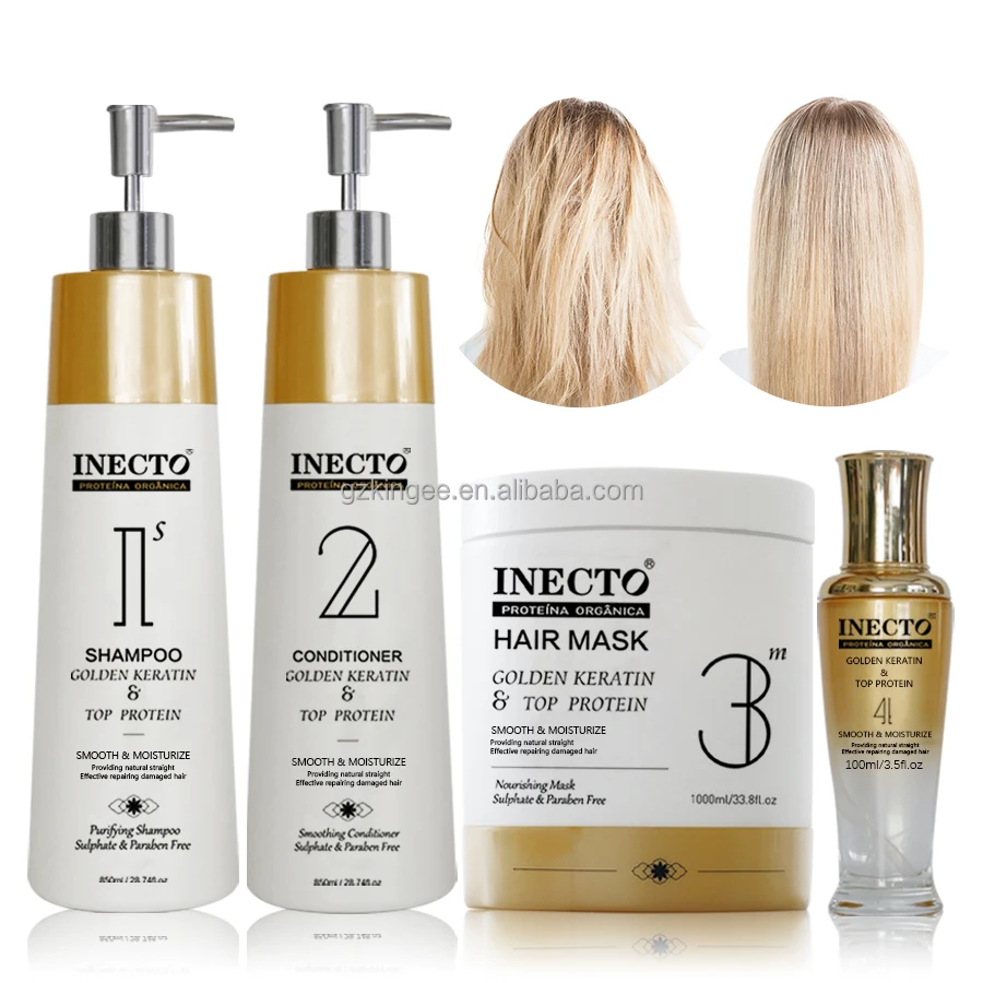 INECTO Hair Loss Scalp Treatment Protein Hair Restoration Growth Shampoo Sulphate Free