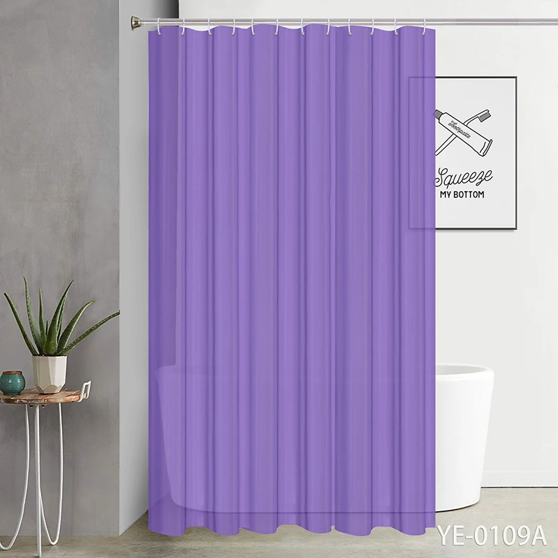 Transparent Design Shower Curtain Wholesale Cheap Bath Bathroom Shower Curtain