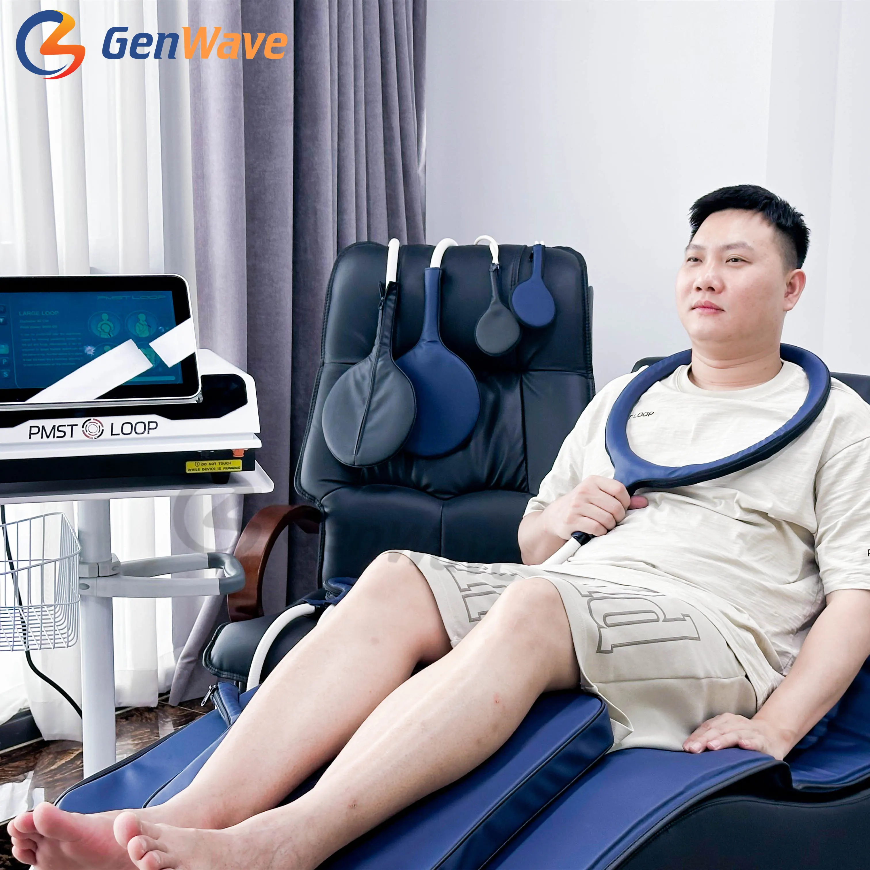 MED Therapy Pulse Physio Magneto Pain Remove PMST LOOP PRO MAX  Equine LOOP PEMF Machines Magnetic Body Massage Mat Therapy