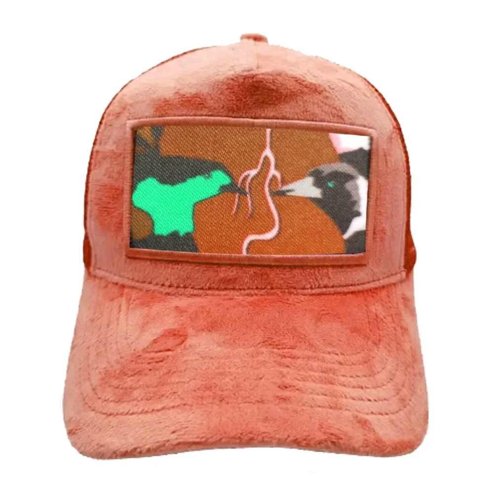 Fashion Factory Wholesale Custom 3D Embroidery Logo 6 Panel Unisex Trucker Hat Snap back Sport Hat Velvet 3D Embroidered Cap