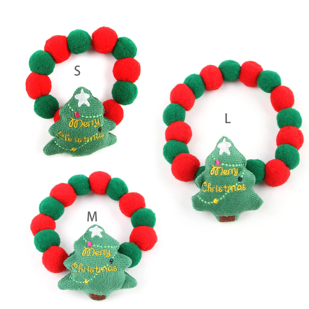 Qbellpet Wholesale Pet supplies Cat accessories christmas costume clothes dog cat collar holiday decorative