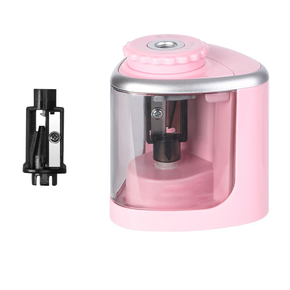 School Office Detachable  Electric pencil sharpener Creative student automatic pencil sharpener pencil sharpener with battery