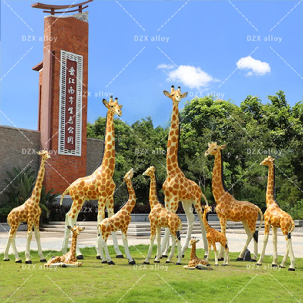 Custom Factory Glassfiber Penguin Sculpture Animal Sculpture For Zoo Theme Park