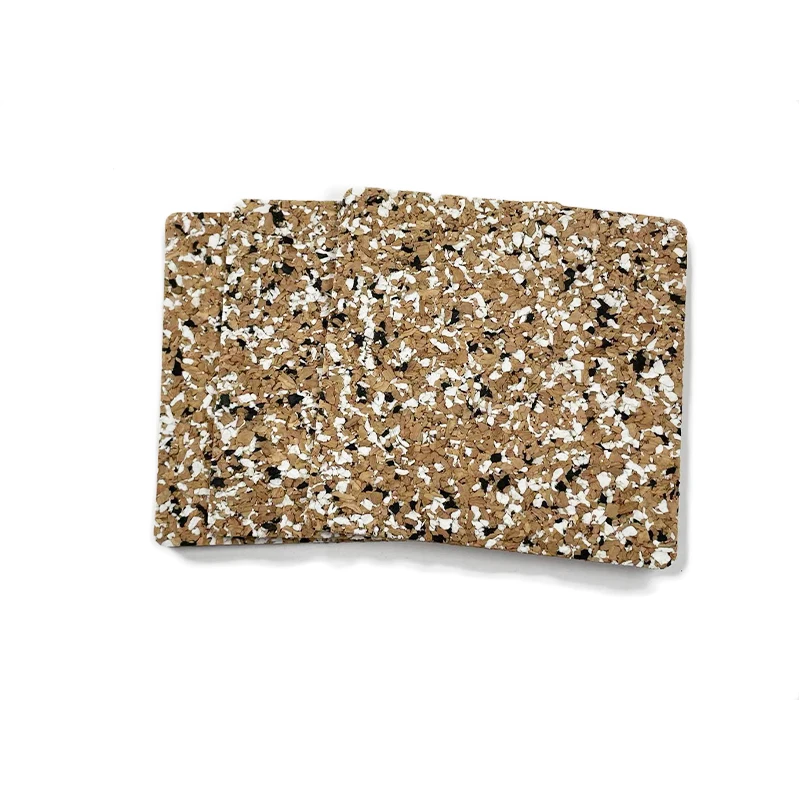 New Design Wedding Farmhouse Kitchen Table Mat Decor Multi Color Natural Wooden Round Cork Coasters for Drinks