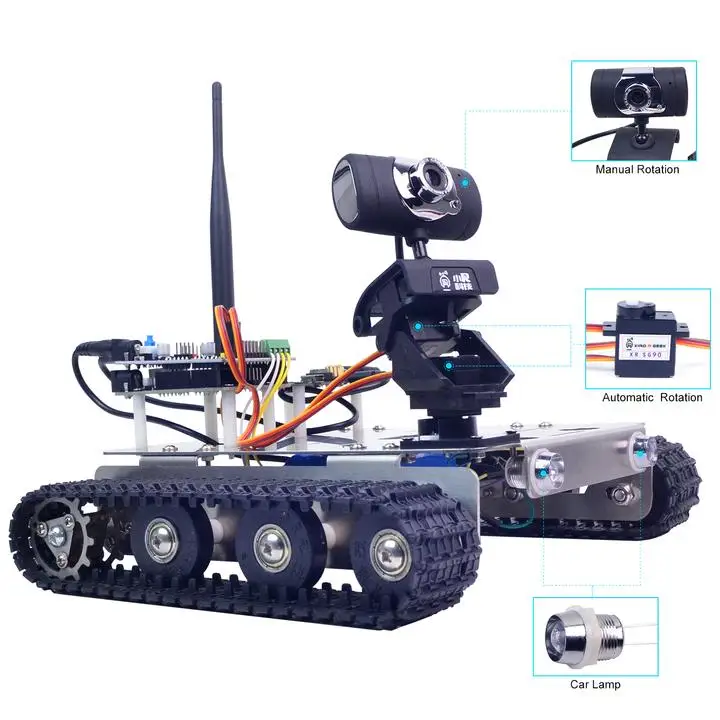 
XiaoR GEEK DIY GFS robot car for programmable learning education robot kit 