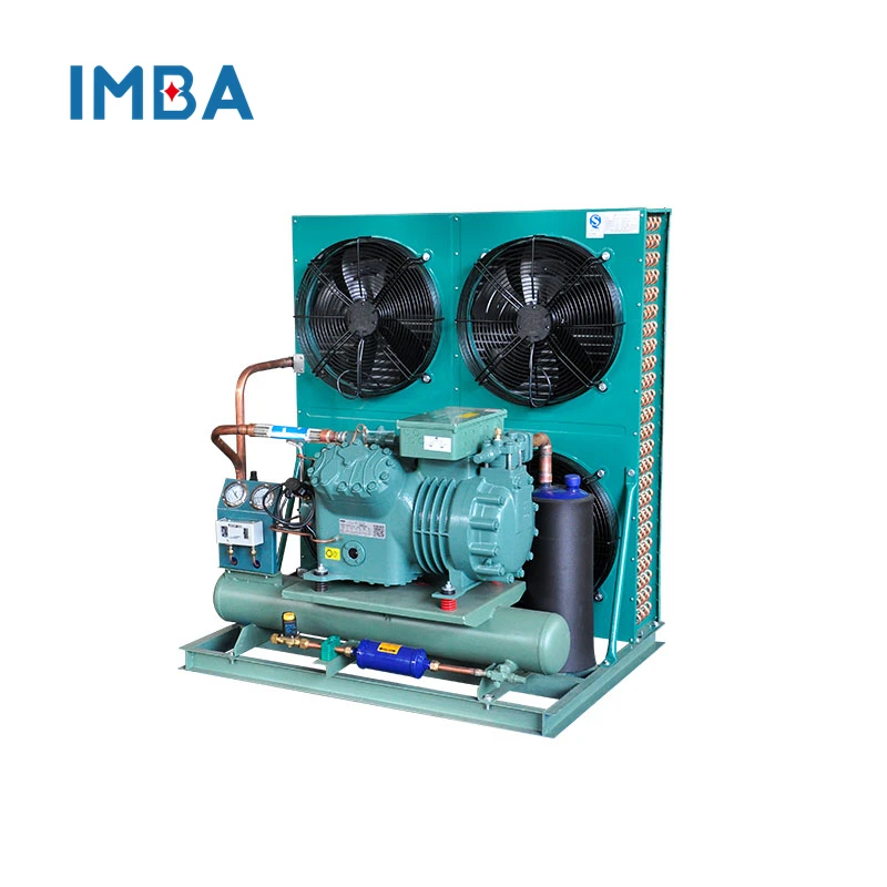 2hp tecumseh compressor cold room Refrigeration Unit Air Cooled Open Type Cold Storage Compressor Condensing Unit