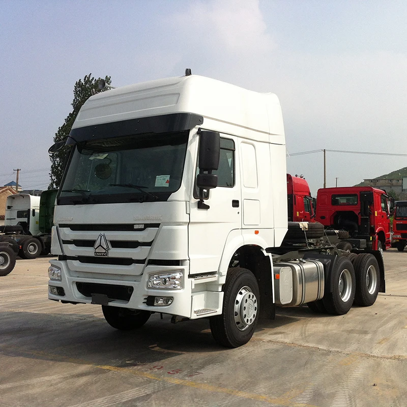 Sinotruk Howo Tractor Truck 2023 6x4 336 400 430hp a7 Tractor Truck 10-Wheeler Trailer Head heavy duty truck