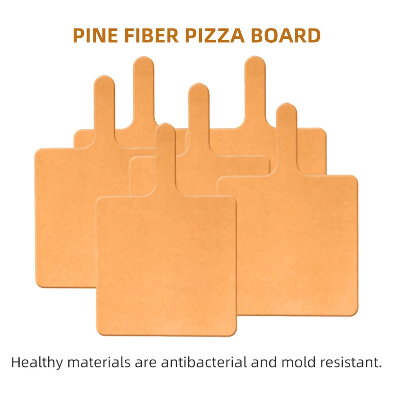 Wood Pizza Peel Paddle multifunctional 13/16inch pizza wooden board Pizza Cutting Board Serving Board High Quality Pine Fiber