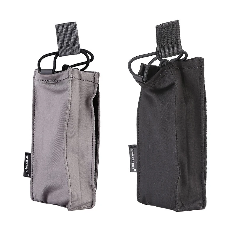 Emersongear 500D Cordura Nylon Walkie-Talkie Bag Molle System Tactical Gear Radio Pouch For SS Vest