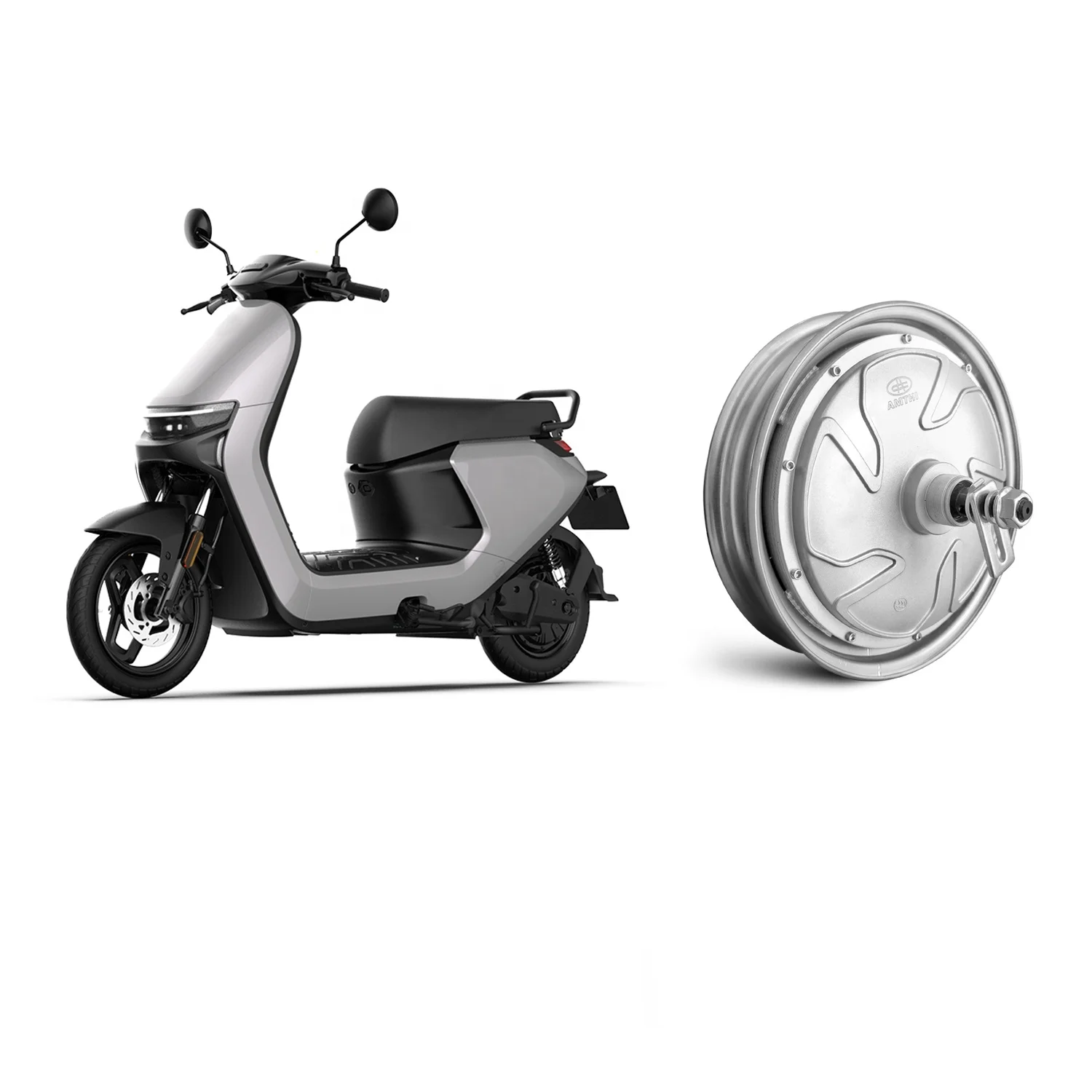 China three shaft 10 inch brushless dc 20000w wheel hub motor