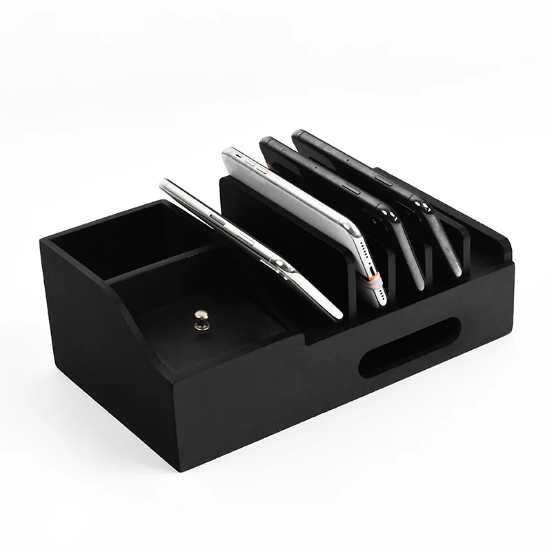 Legend Eco Friendly Hot Sale mobile phone charging stations multiple devices universal docking computer bamboo charging station