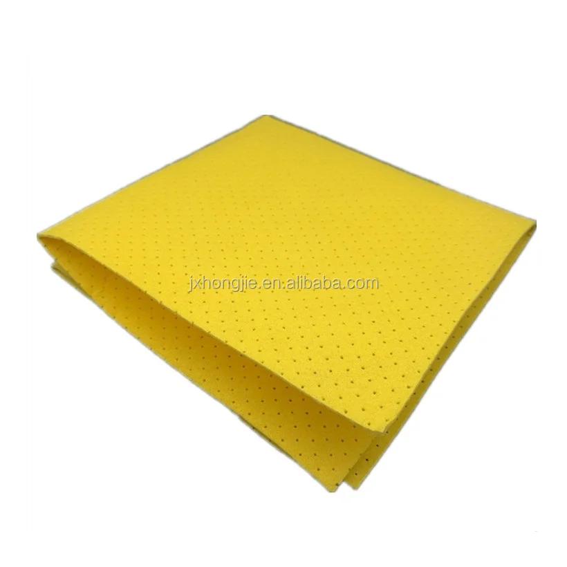80%viscose 20%polyester needle punched perforated  nonwoven needle  cleaning washing cloth for kitchen cleaning