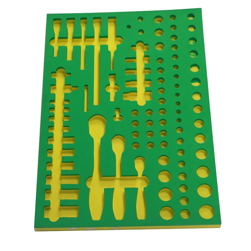 custom die cut packing eva pe epe foam insert packing foam liner insert cnc cutting packing foam